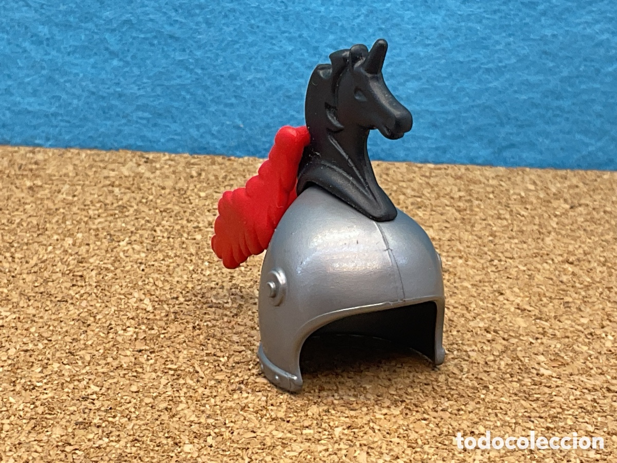 Playmobil: ACCESORIO PLAYMOBIL. CASCO, YELMO, SOLDADO MEDIEVOLO.