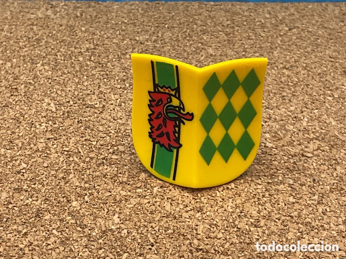Playmobil: ACCESORIO PLAYMOBIL. ESCUDO MEDIEVAL SOLDADO DEL DRAG&Oacute;N.