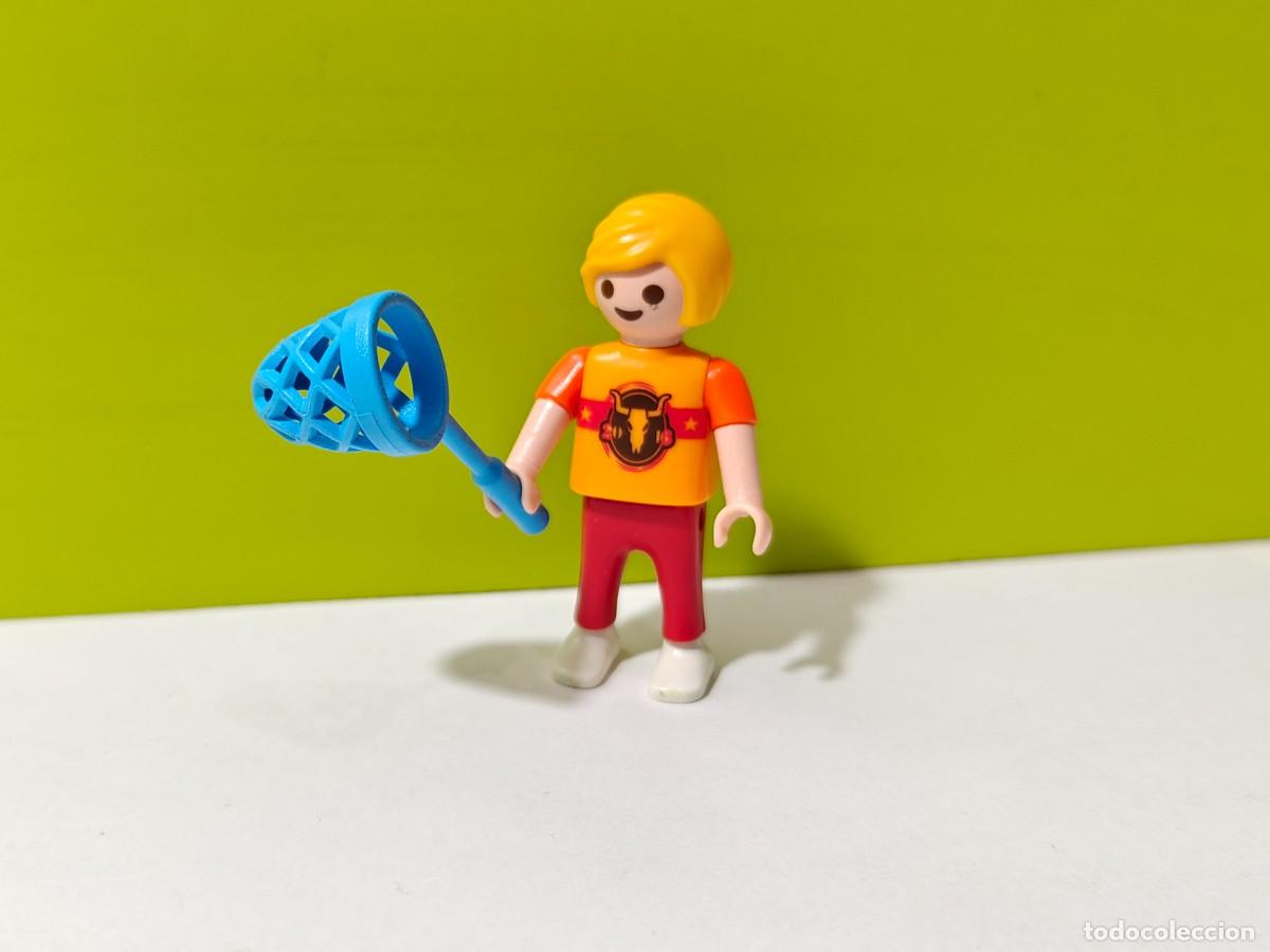 Playmobil: playmobil figura ni&ntilde;o con cazamariposas, victoriano, parque, colegio, piscina, mansi&oacute;n, city...