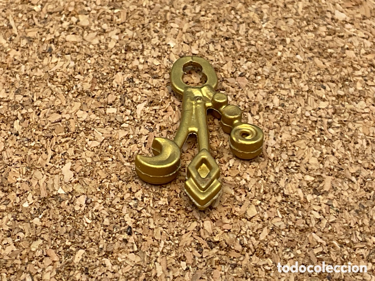 Playmobil: ACCESORIO PLAYMOBIL. COLGANTE DORADO, ABALORIO, PIRATA
