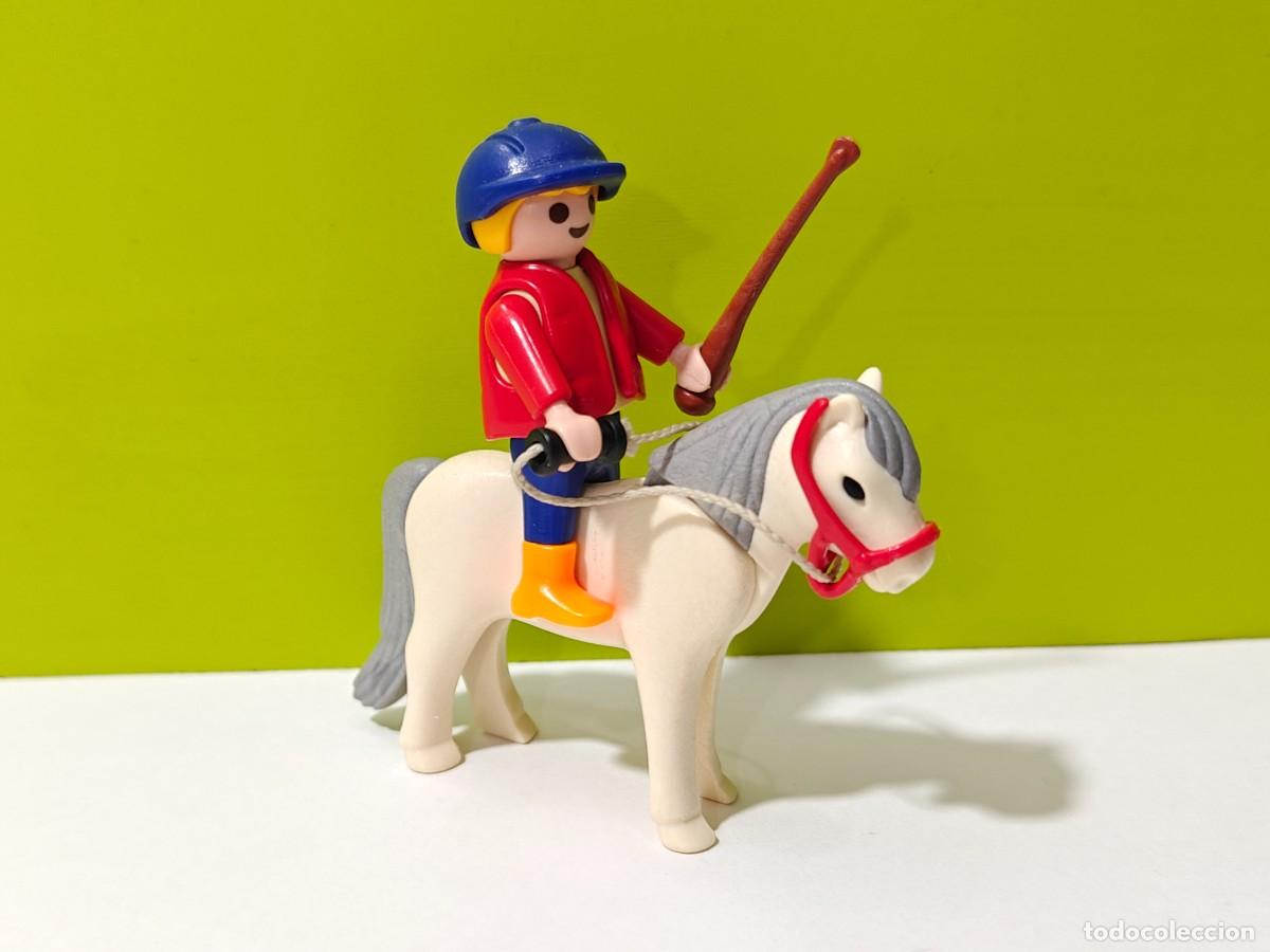 Playmobil: playmobil figura ni&ntilde;o a caballo, h&iacute;pica, establo, granja, country, bel&eacute;n, cuadra, huerto, city, zoo.