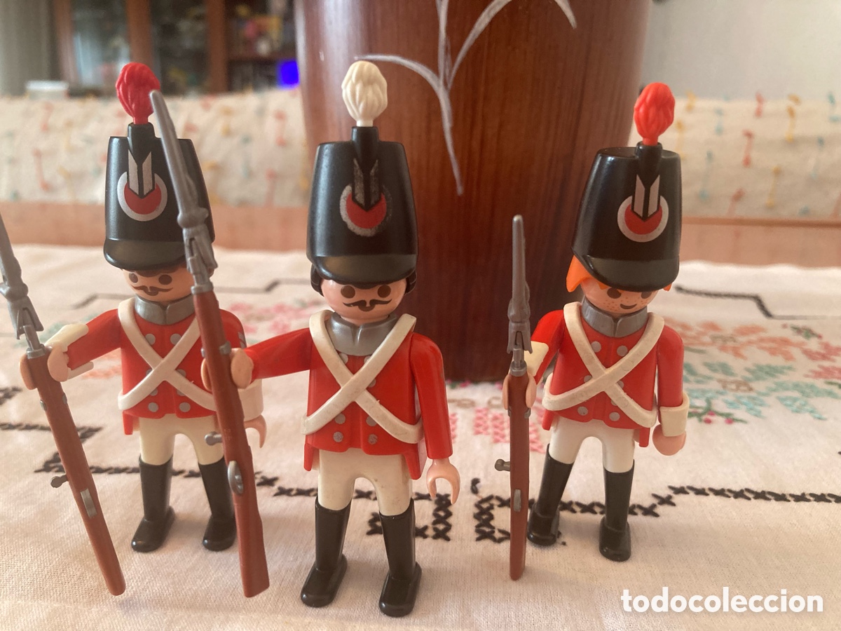 Playmobil: Playmobil Soldados Ingleses