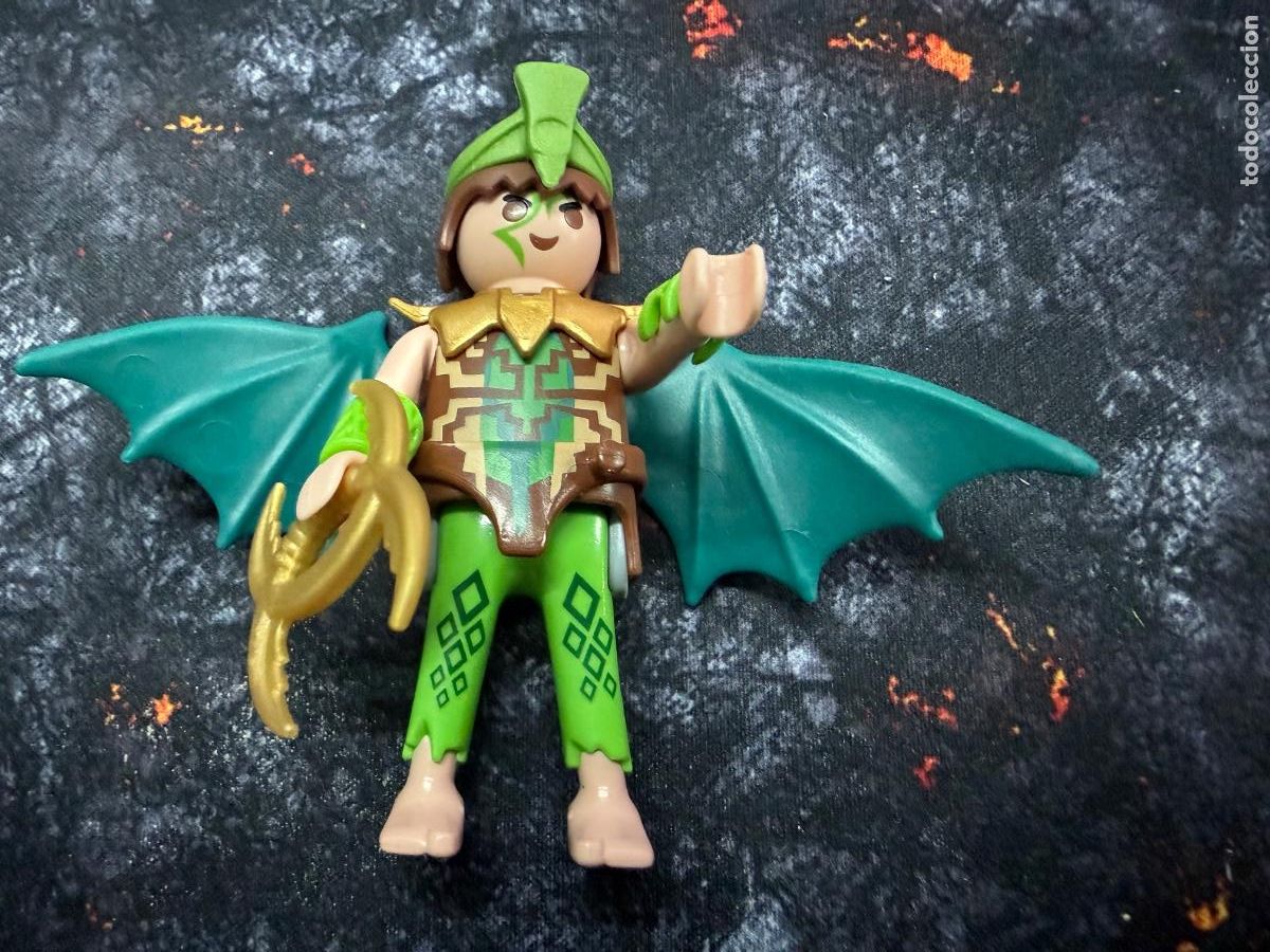 Playmobil: &zwj;♂️ PLAYMOBIL ELFO / GUERRERO DRAG&Oacute;N FANTASY &zwj;♂️