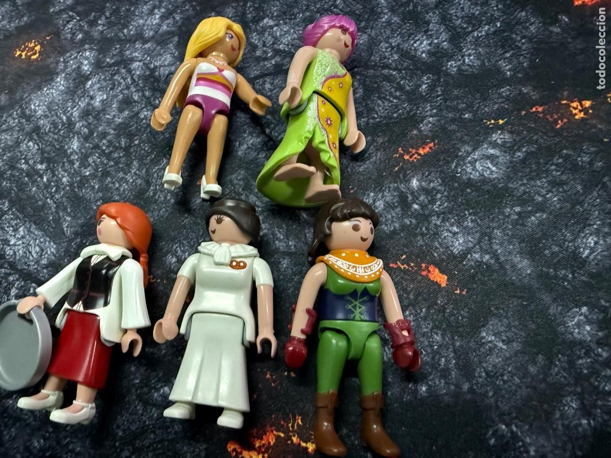 Playmobil: ✨ LOTE PLAYMOBIL FIGURAS FEMENINAS Y FANTAS&Iacute;A ✨