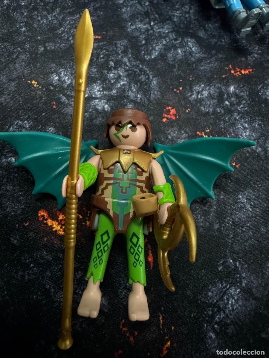 Playmobil: PLAYMOBIL GUERRERO DRAG&Oacute;N / ELFO FANTASY ORIGINAL