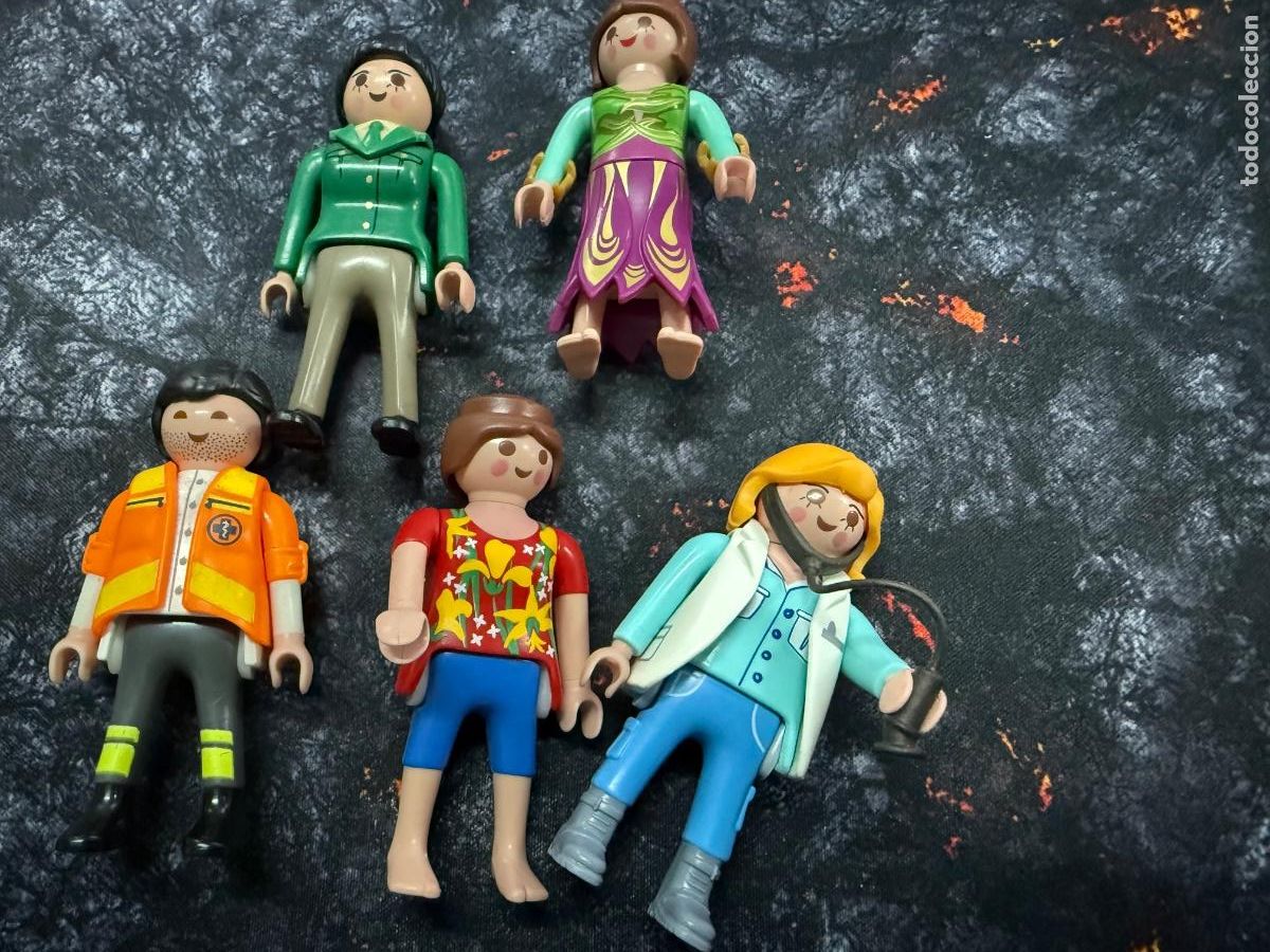 Playmobil: &zwj;&zwj;&zwj; LOTE FIGURAS PLAYMOBIL ORIGINALES &ndash; M&Eacute;DICO, RESCATE, HADA Y PERSONAJES &zwj;&zwj;&zwj;