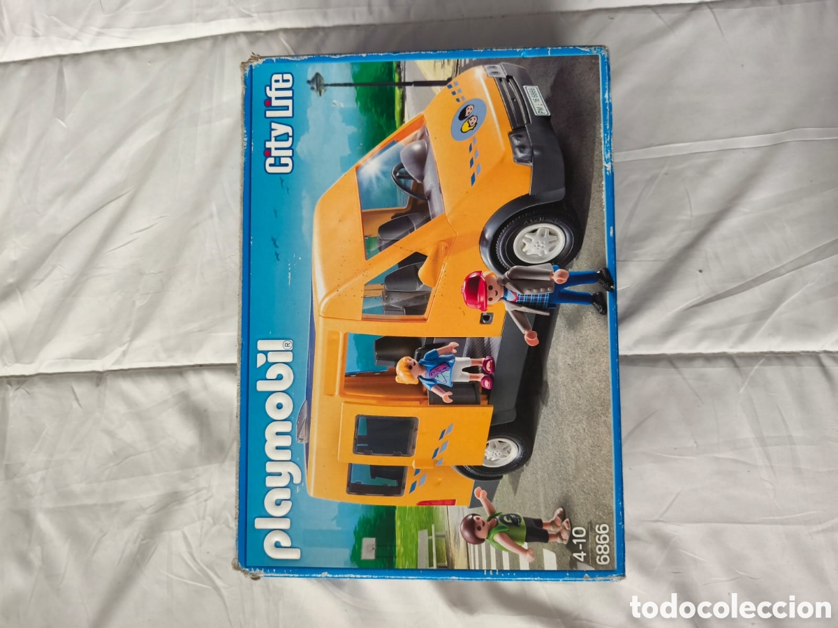 Playmobil: Set de juego Playmobil City Life School bus. Mod. 6866. amarillo. 2016