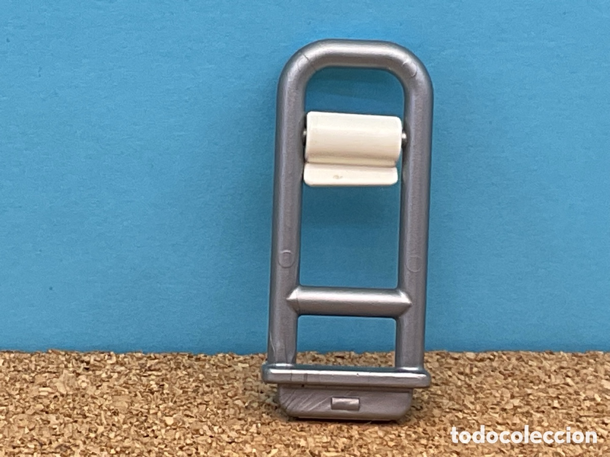 Playmobil: ACCESORIO PLAYMOBIL. SOPORTE ROLLO DE PAPEL HIGIENICO.