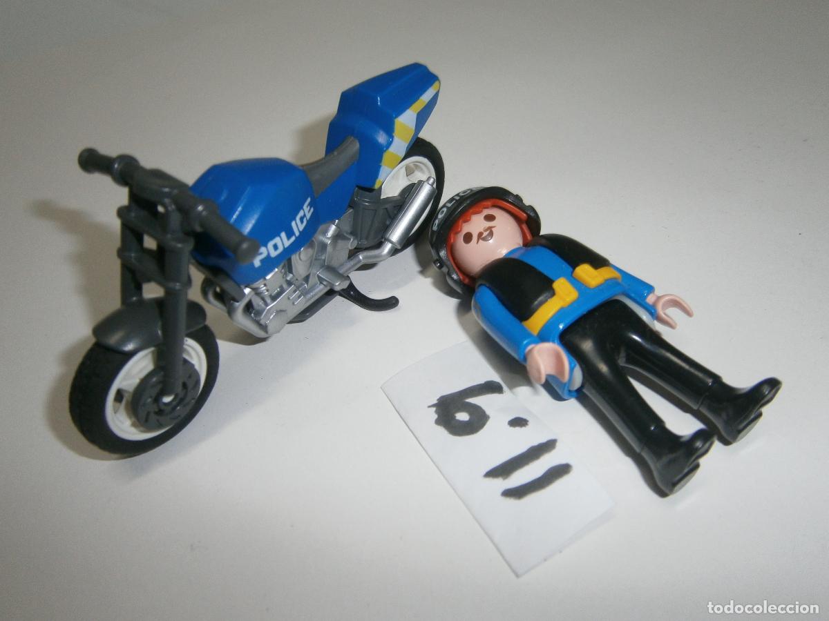 Playmobil: POLICIA CON MOTO PLAYMOBIL