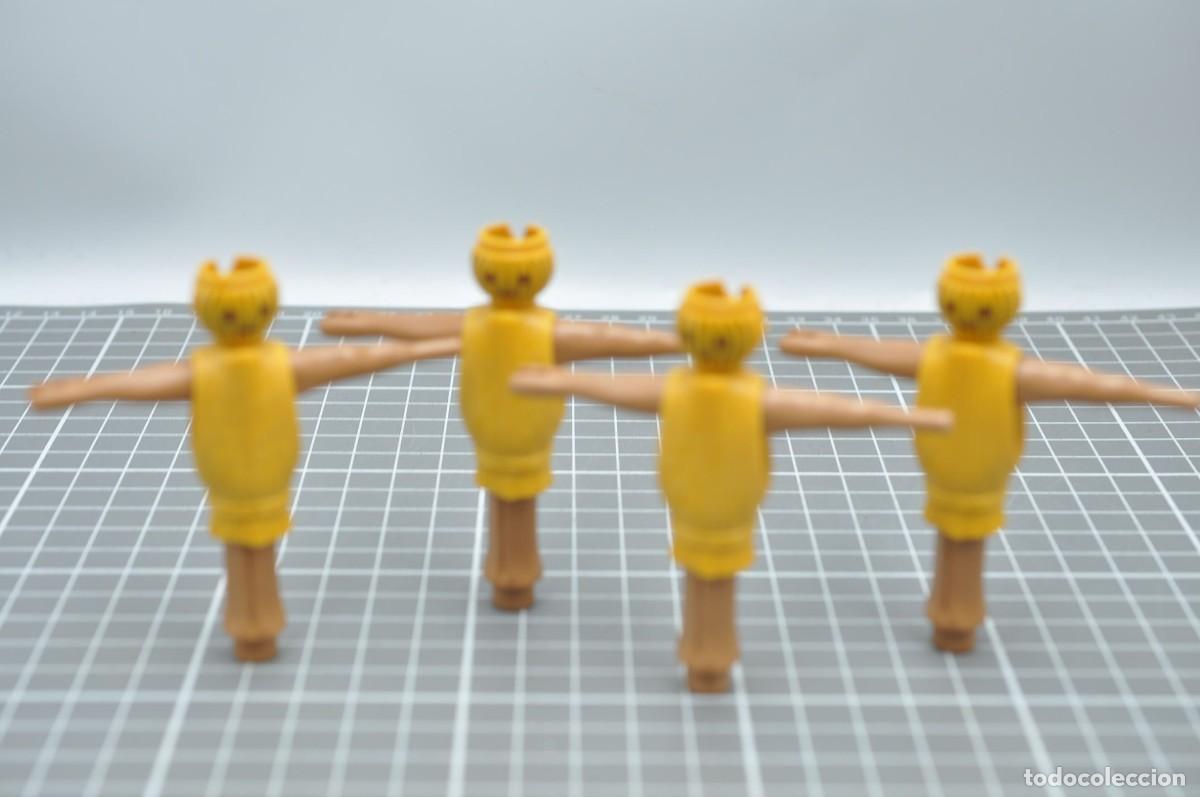 Playmobil: wsk057 Playmobil, 4 mu&ntilde;ecos medievales