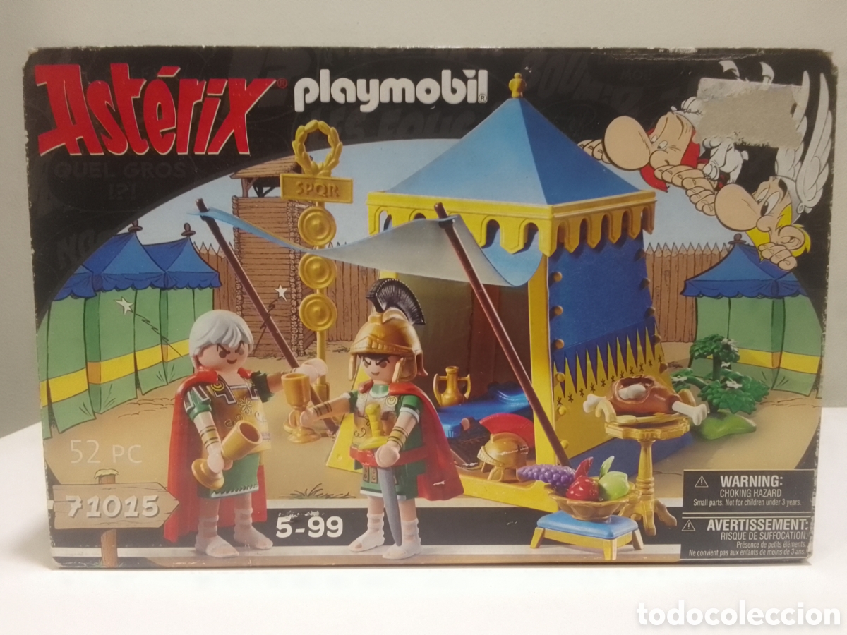Playmobil: Caja vac&iacute;a Playmobil Ast&eacute;rix REF 71015.