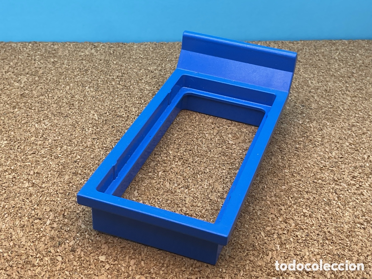 Playmobil: ACCESORIO PLAYMOBIL. ESTRUCTURA CAMA COLOR AZUL