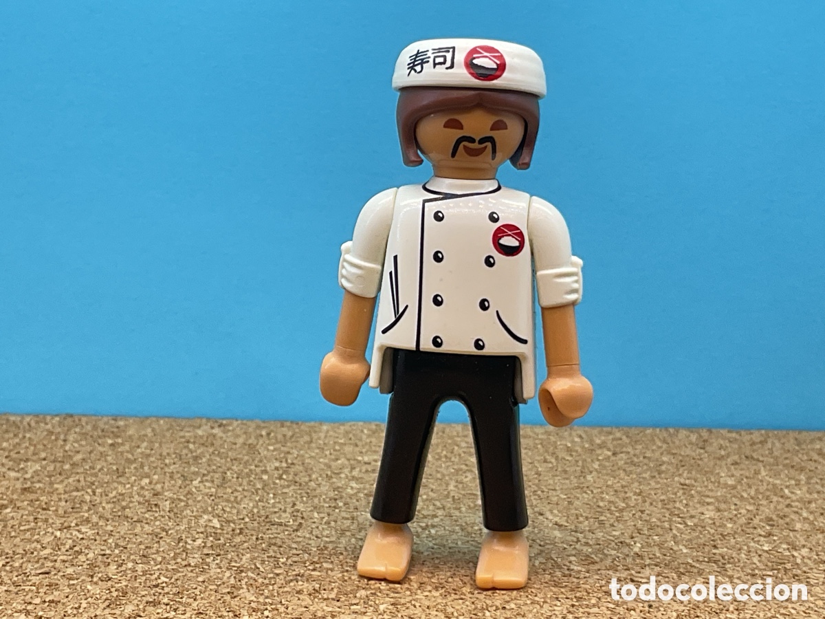 Playmobil: FIGURAS PLAYMOBIL. COCINERO ASIATICO.