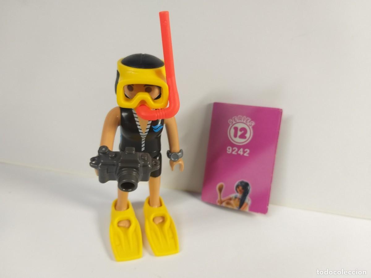 Playmobil: PLAYMOBIL - CHICA BUZO SERIE 12