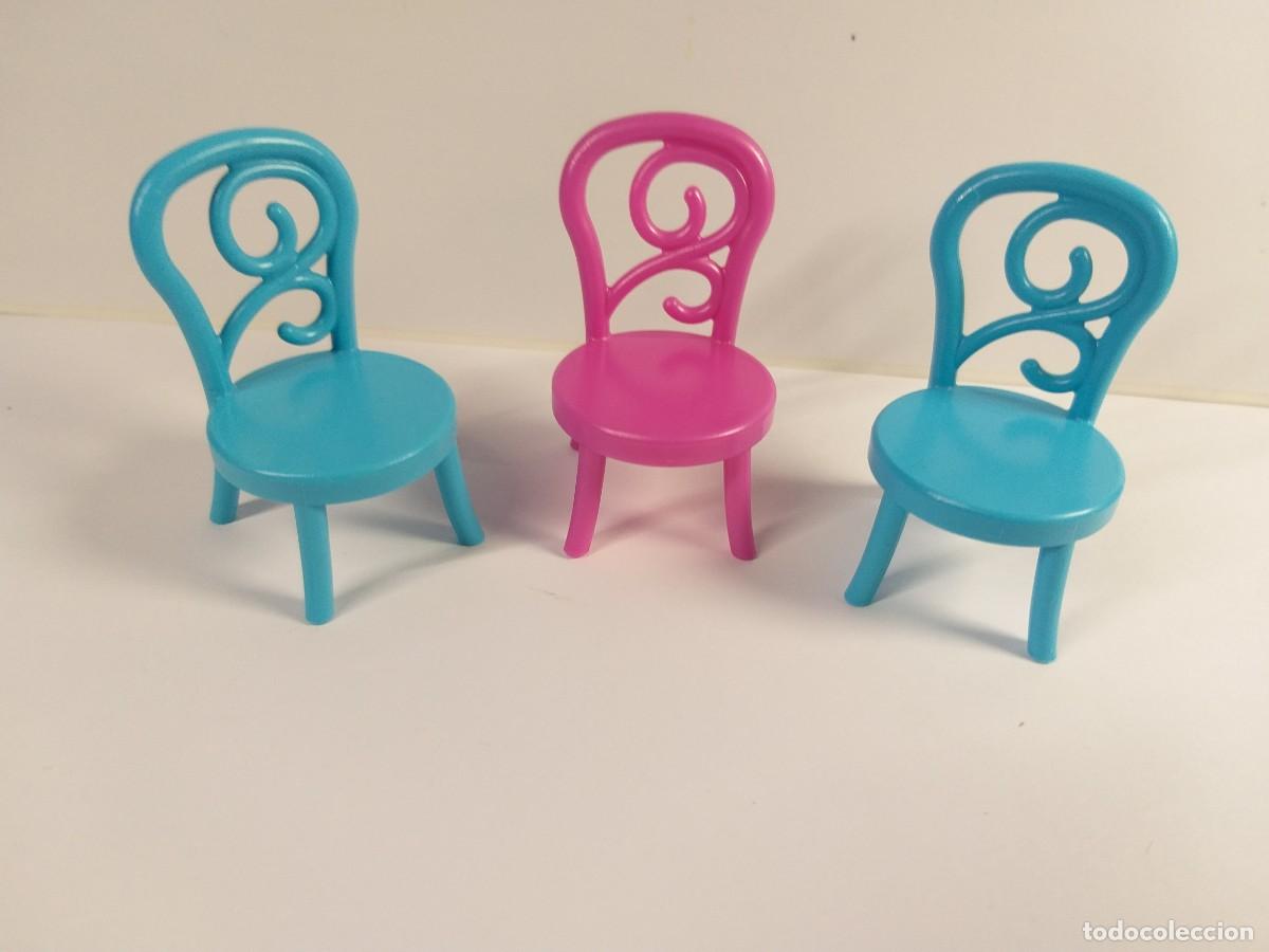Playmobil: PLAYMOBIL - LOTE 3 SILLAS.