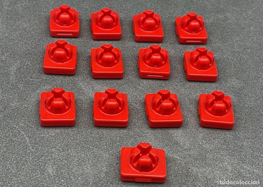 Playmobil: ACCESORIOS PLAYMOBIL. CONECTORES COLO ROJO.