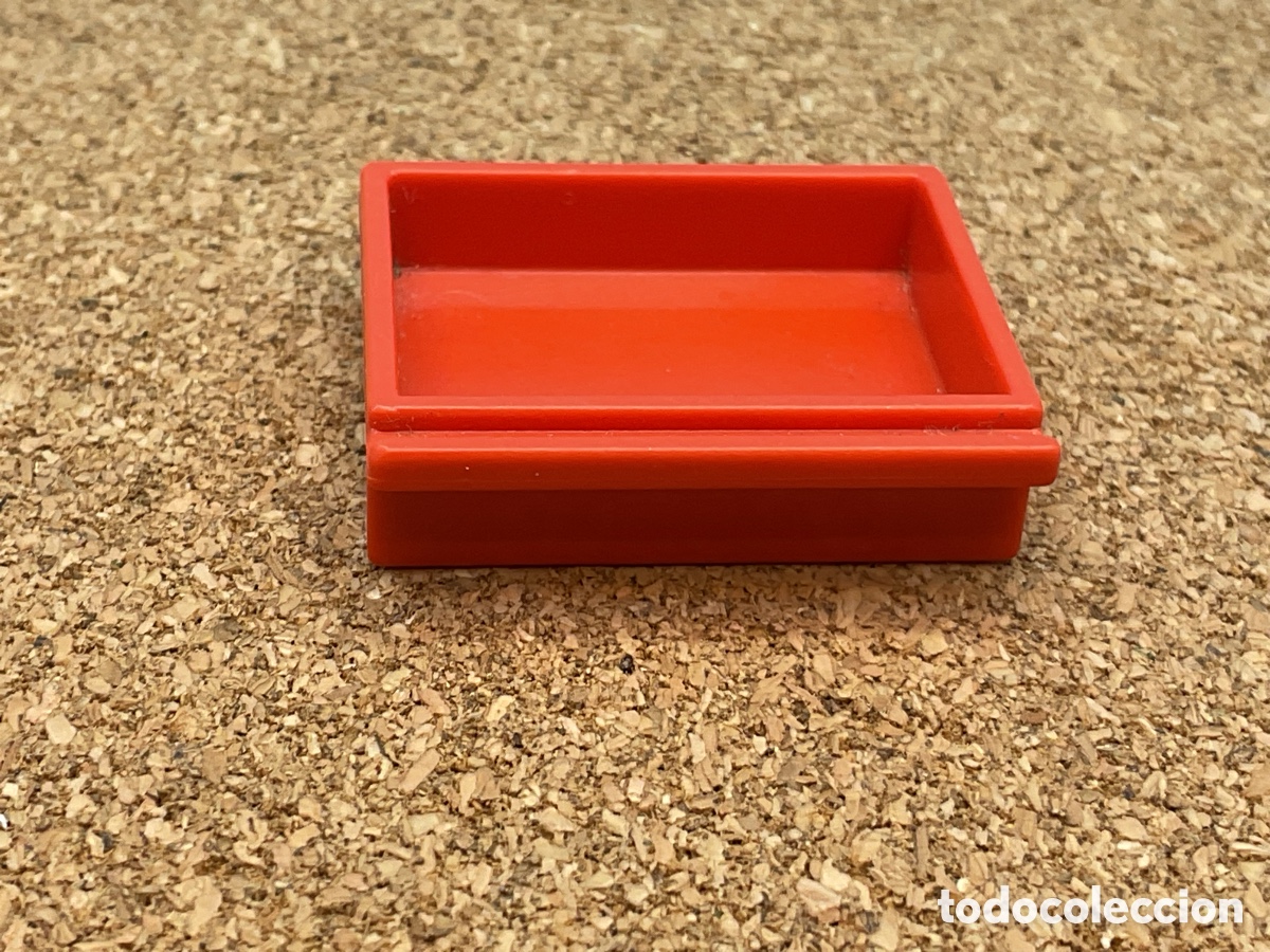 Playmobil: ACCESORIO PLAYMOBIL. CAJON COLOR ANARANJADO . REF 3180310