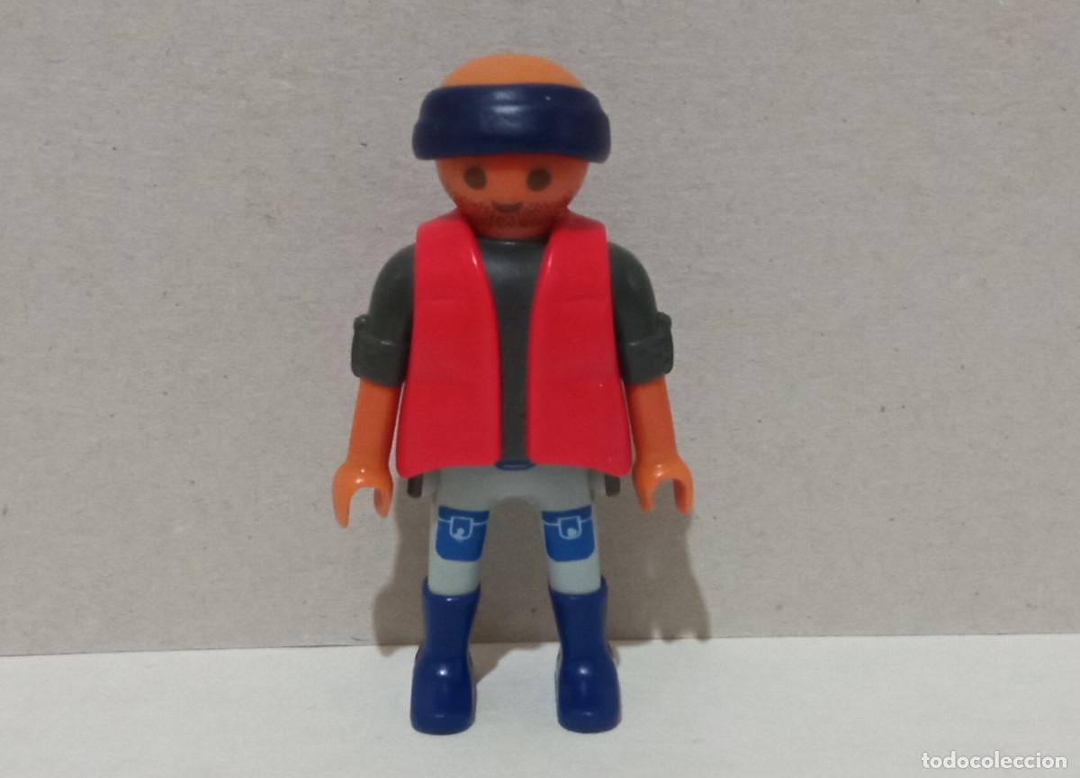 Playmobil: Playmobil - Figura Personaje Trabajador Obrero Calvo