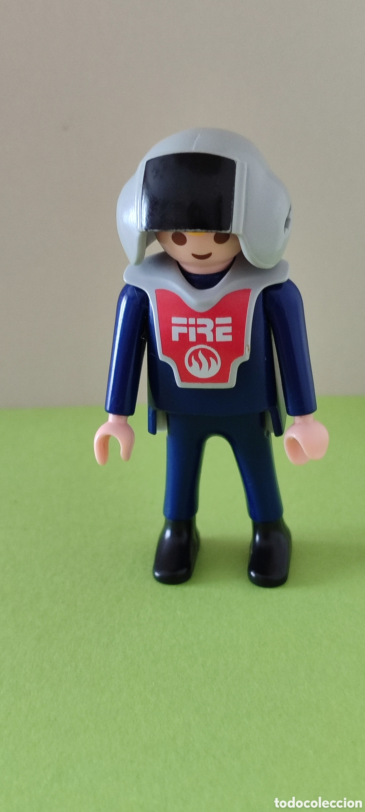 Playmobil: Piloto helic&oacute;ptero. Playmobil