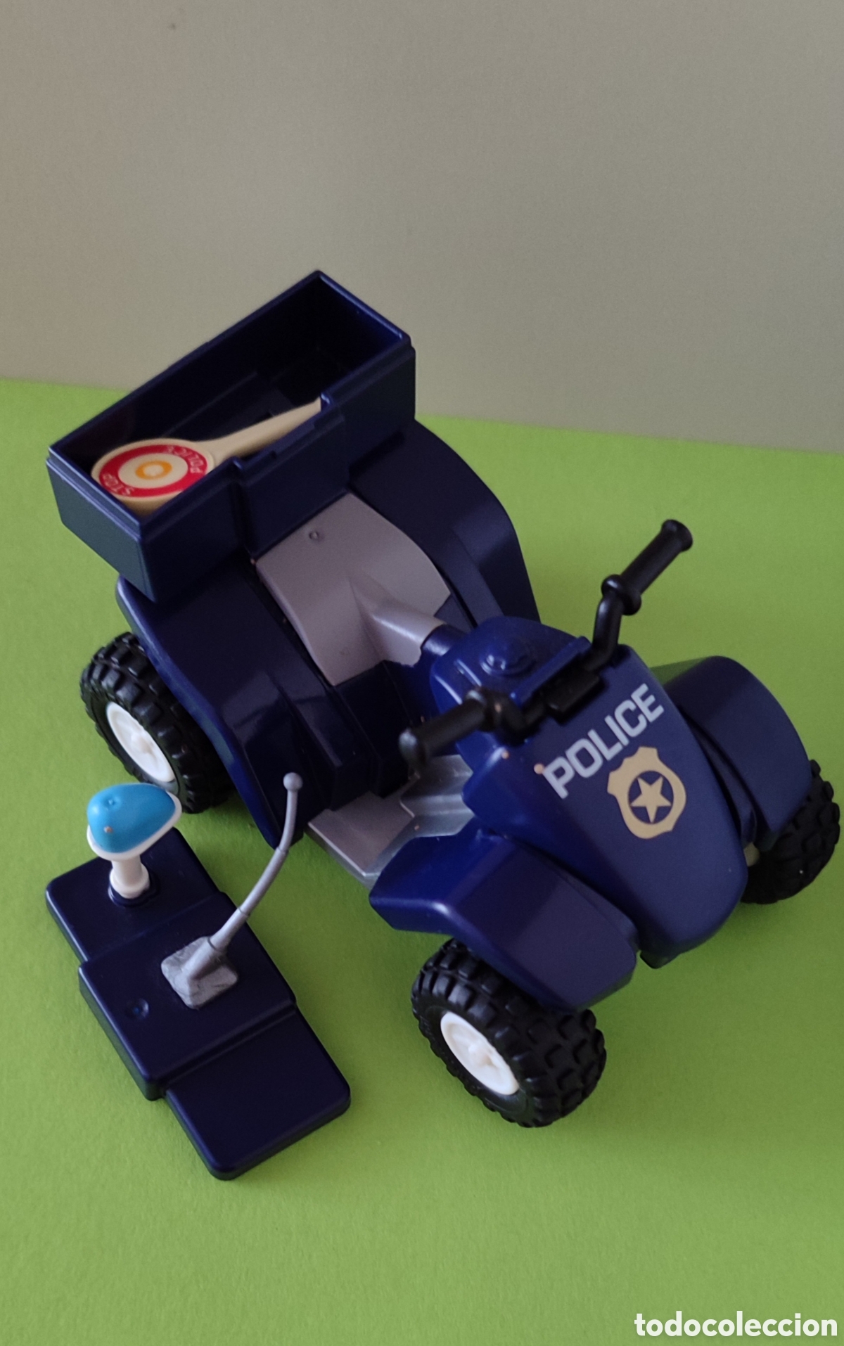 Playmobil: Quad polic&iacute;a. Playmobil. Dif&iacute;cil.