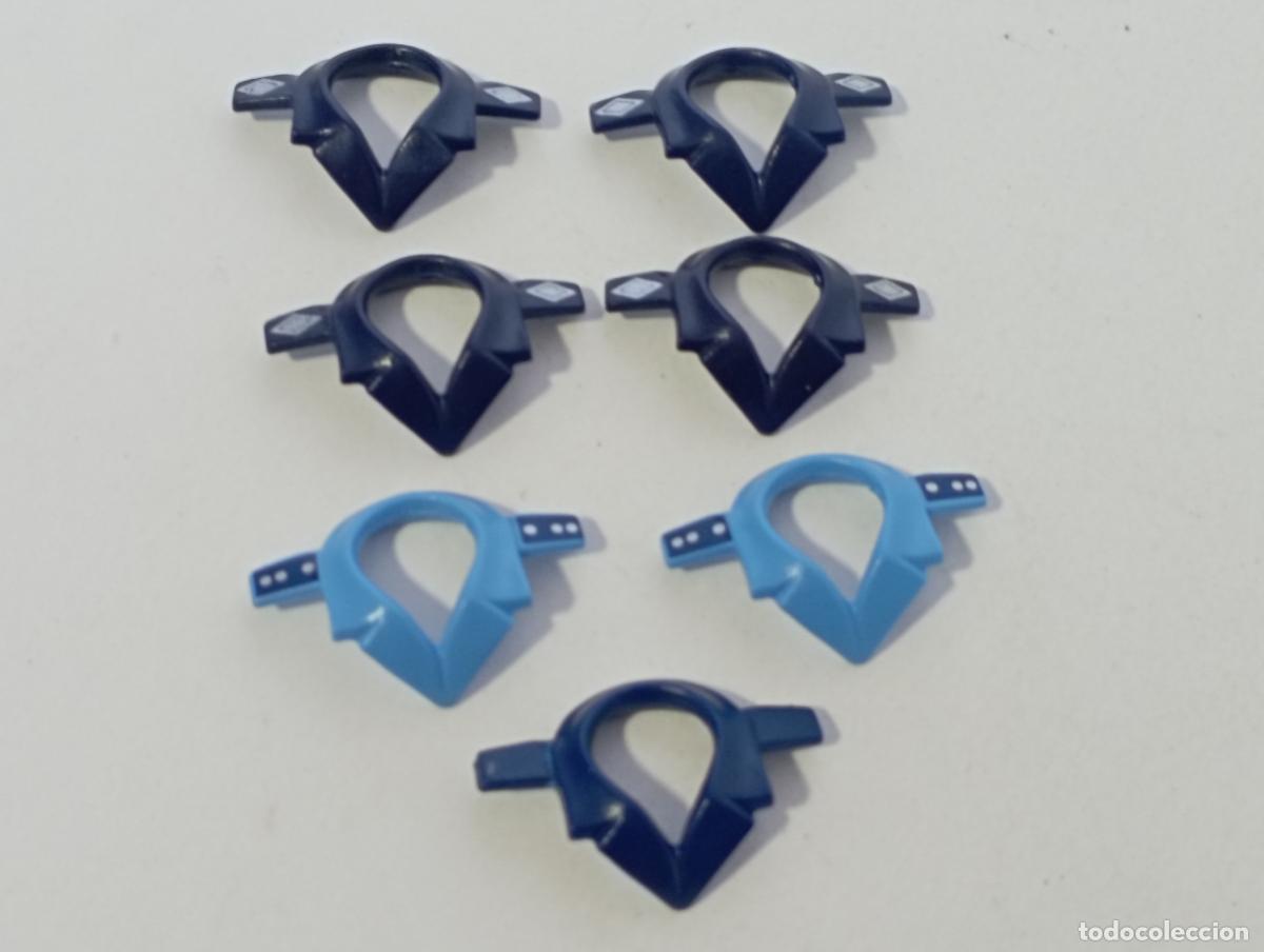 Playmobil: PLAYMOBIL 7 PA&Ntilde;UELOS COLLAR POLICIA CON HOMBRERAS