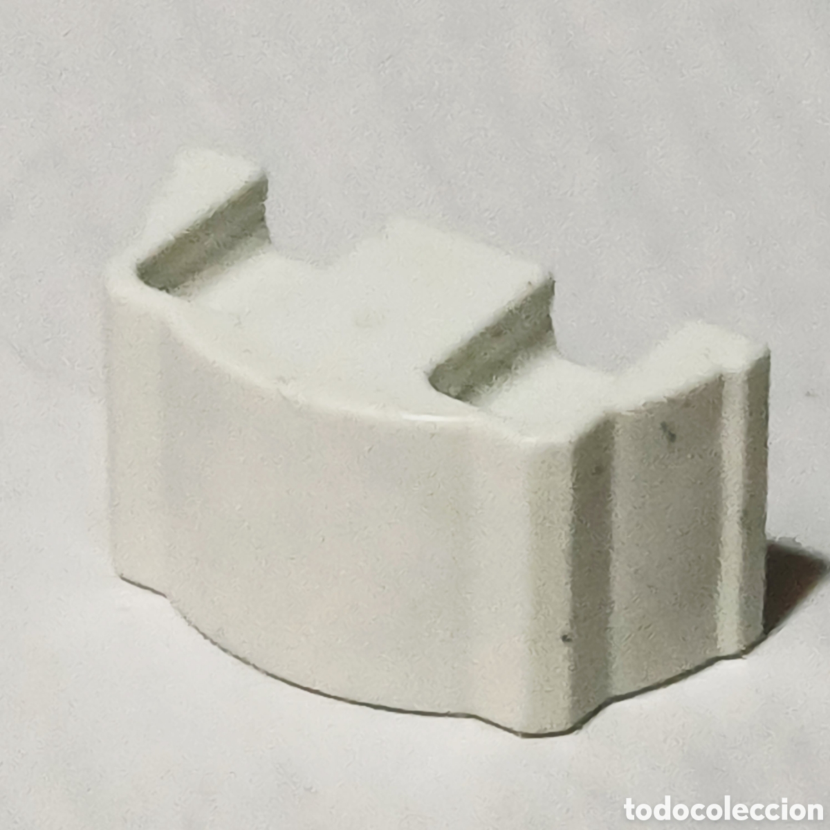Playmobil: Pieza playmobil soporte base intermedio pilar columna victoriana blanco