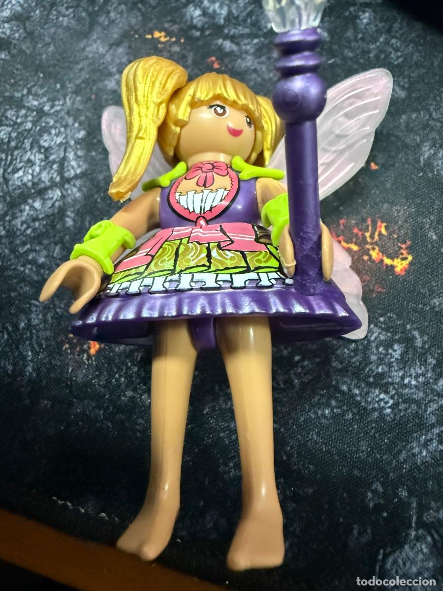 Playmobil: &zwj;♀️ PLAYMOBIL Hada M&aacute;gica Vintage con Alas Transl&uacute;cidas y Vara de Cristal