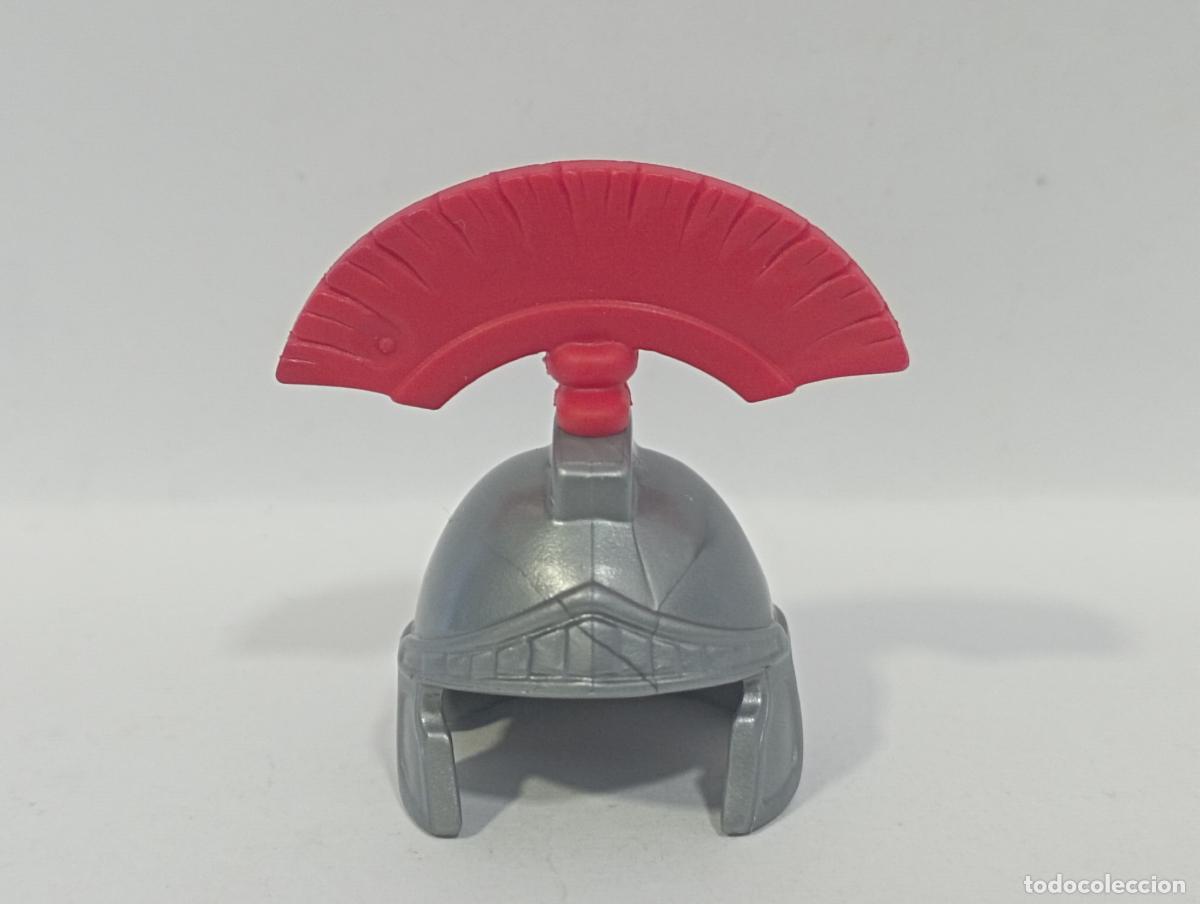Playmobil: PLAYMOBIL CASCO ROMANO MEDIEVAL ARMAS