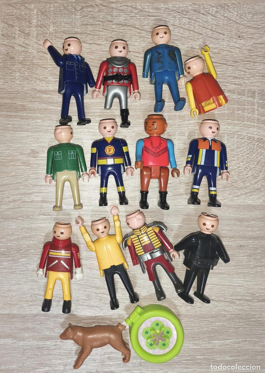 Playmobil: Lote playmobil figuras con defectos, piezas