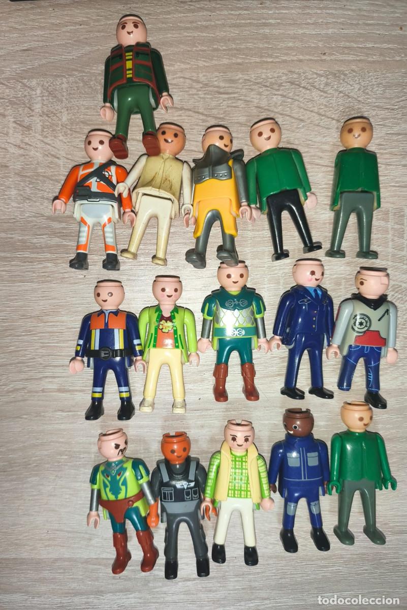 Playmobil: Lote playmobil figuras con defectos, piezas