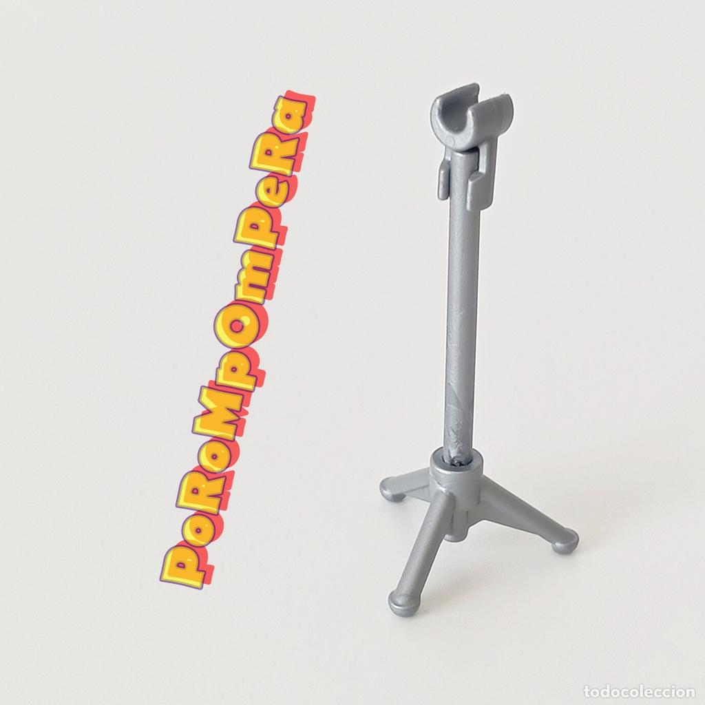 Playmobil: PLAYMOBIL PIE DE MICRO 560X 5610 4784 6983 9095 9111 9165 9228 9456 70031 BASE MICR&Oacute;FONO M3