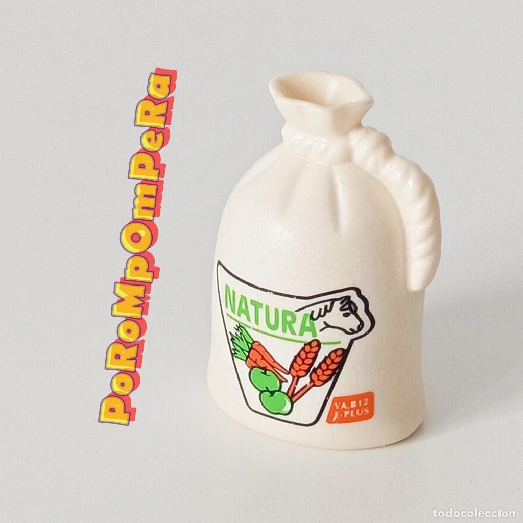 Playmobil: PLAYMOBIL SACO ATADO NATURA GRANJA PUESTO ALIMENTACI&Oacute;N VERDURA FRUTA FRUTER&Iacute;A CG3