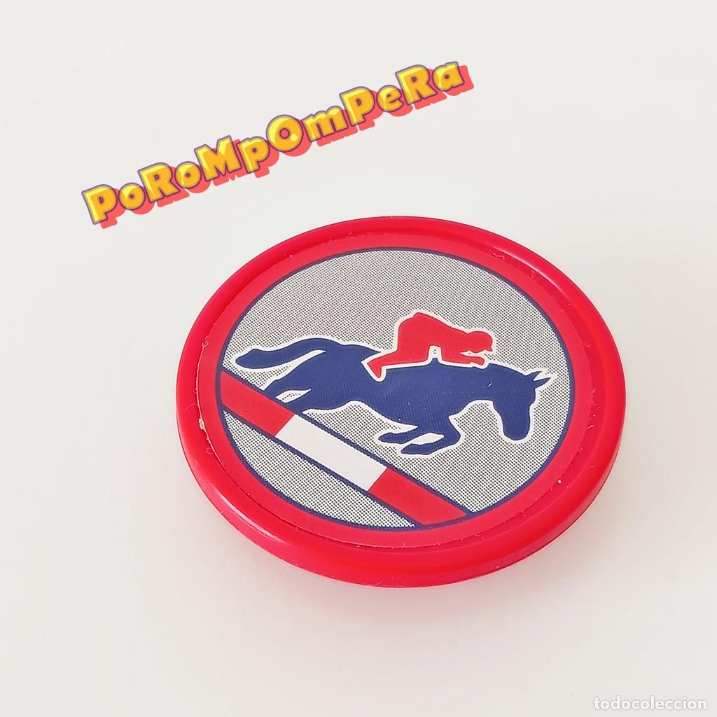 Playmobil: PLAYMOBIL SE&Ntilde;AL CIRCULAR ROJA TRAILER CABALLO 4189 VEH&Iacute;CULO TRANSPORTE H&Iacute;PICO M8