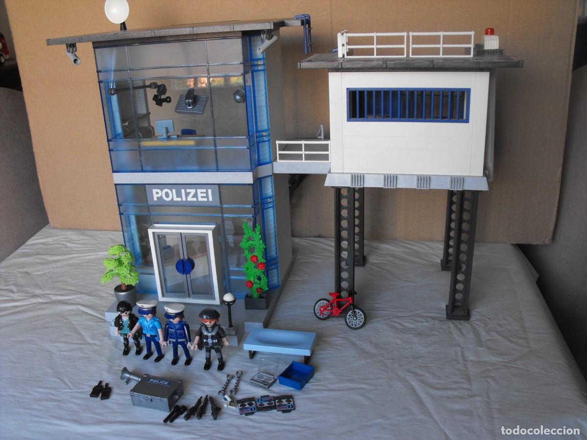 Playmobil: PLAYMOBIL. Comisaria central de policia. Ref 5182. Muy completa.