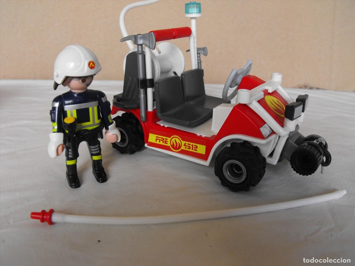 Playmobil: PLAYMOBIL. Coche de bombero de aeropuerto. Ref.5398.
