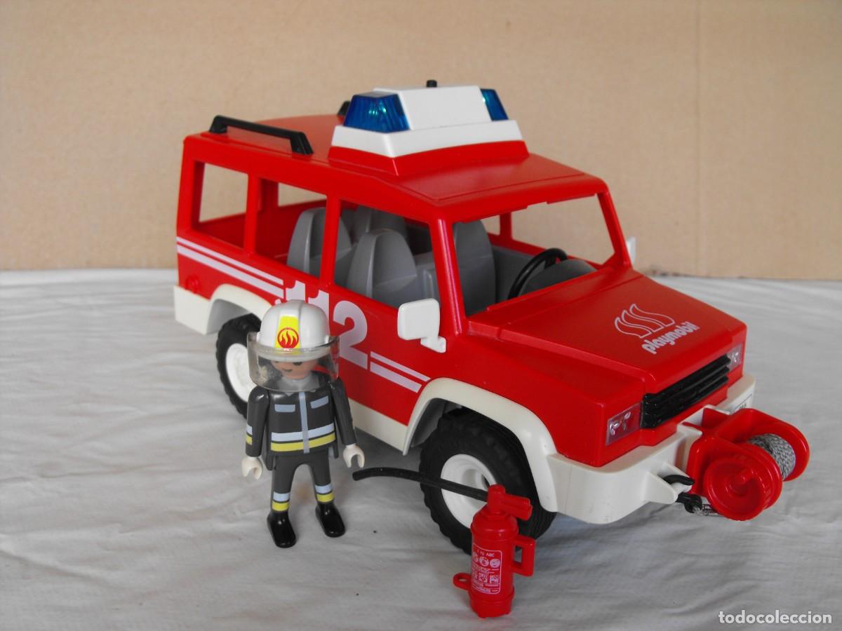 Playmobil: PLAYMOBIL. Coche de rescate de bomberos. Ref.3181.