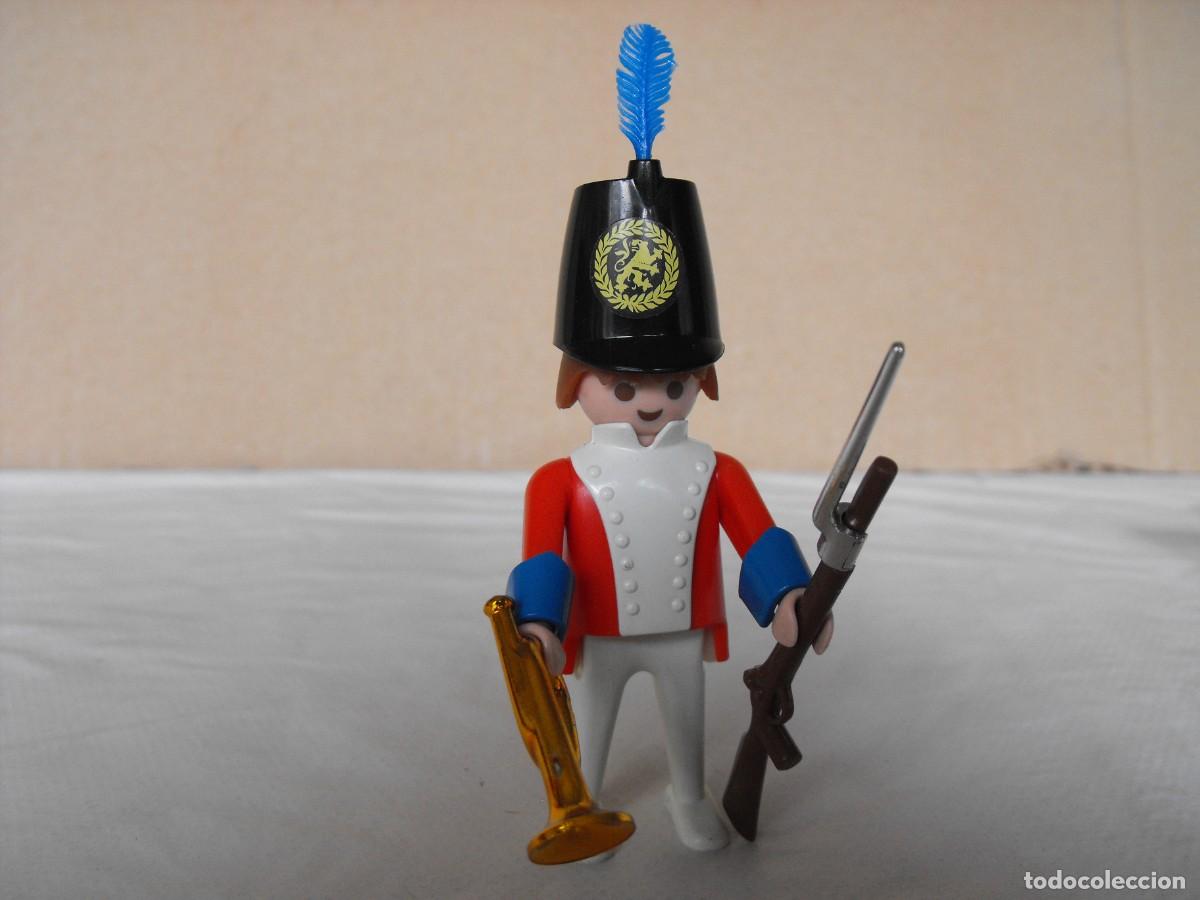 Playmobil: PLAYMOBIL. Soldado corneta de la guardia. De la ref. 3544. Primera &eacute;poca.
