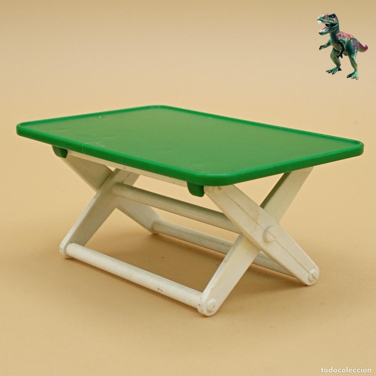 Playmobil: Playmobil mesa plegable verde tienda de campa&ntilde;a safari ngorongoro picnic 3003684 3189 3224 3413 3433