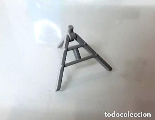Playmobil: Soporte para letrero triangular construcci&oacute;n playmobil 3001 3004 3745 3756 3777 se&ntilde;al tr&aacute;fico
