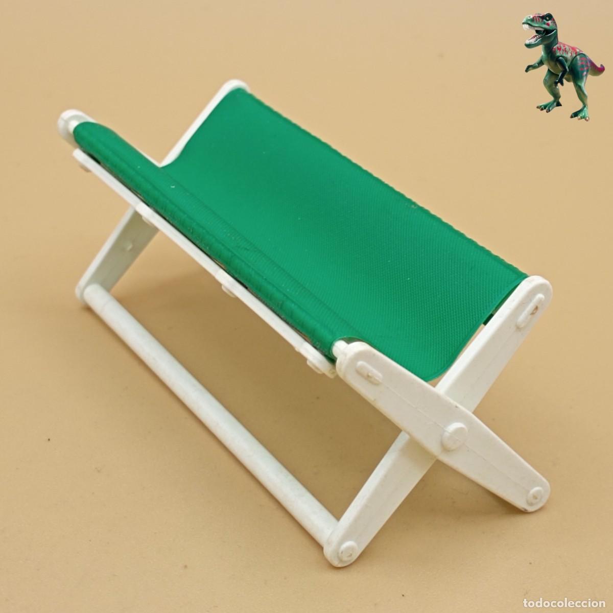 Playmobil: Playmobil camilla plegable verde tienda de campa&ntilde;a cama safari africa 3080896 3189 3224 3413 3433