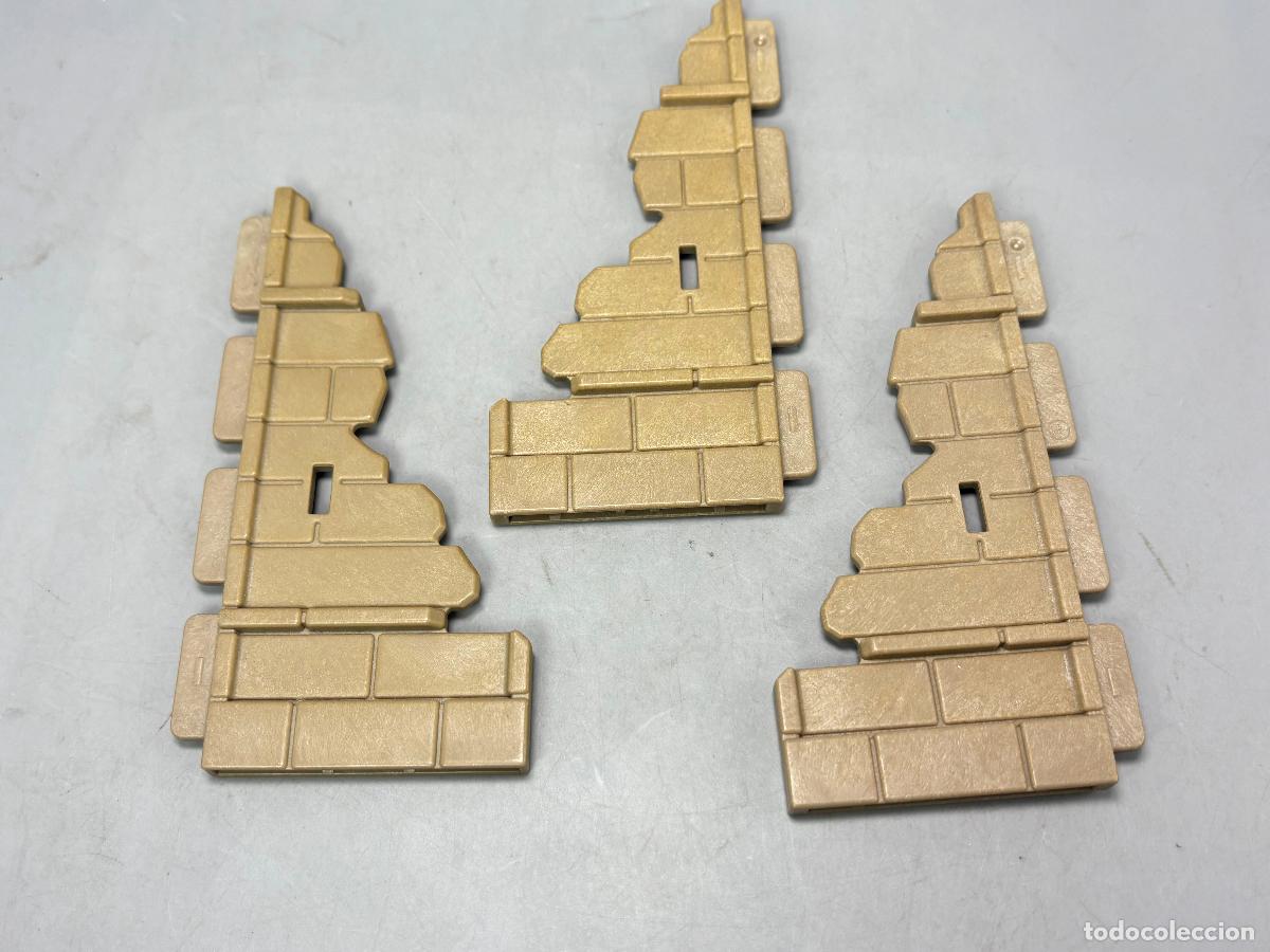Playmobil: Playmobil lote pared derruida casa castillo medieval