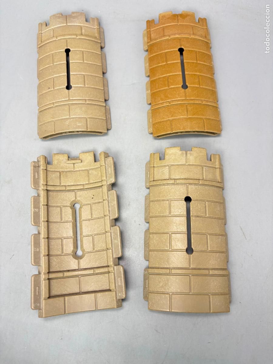 Playmobil: Playmobil lote pared arqueado con grieta arquero casa castillo medieval
