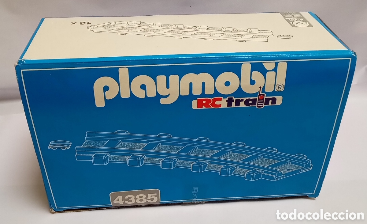 Playmobil: V&iacute;as Curvas Para Tren Playmobil Referencia 4385