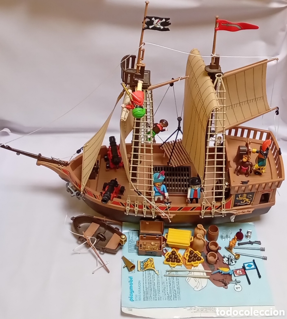 Playmobil: Barco Pirata Playmobil Referencia 3750