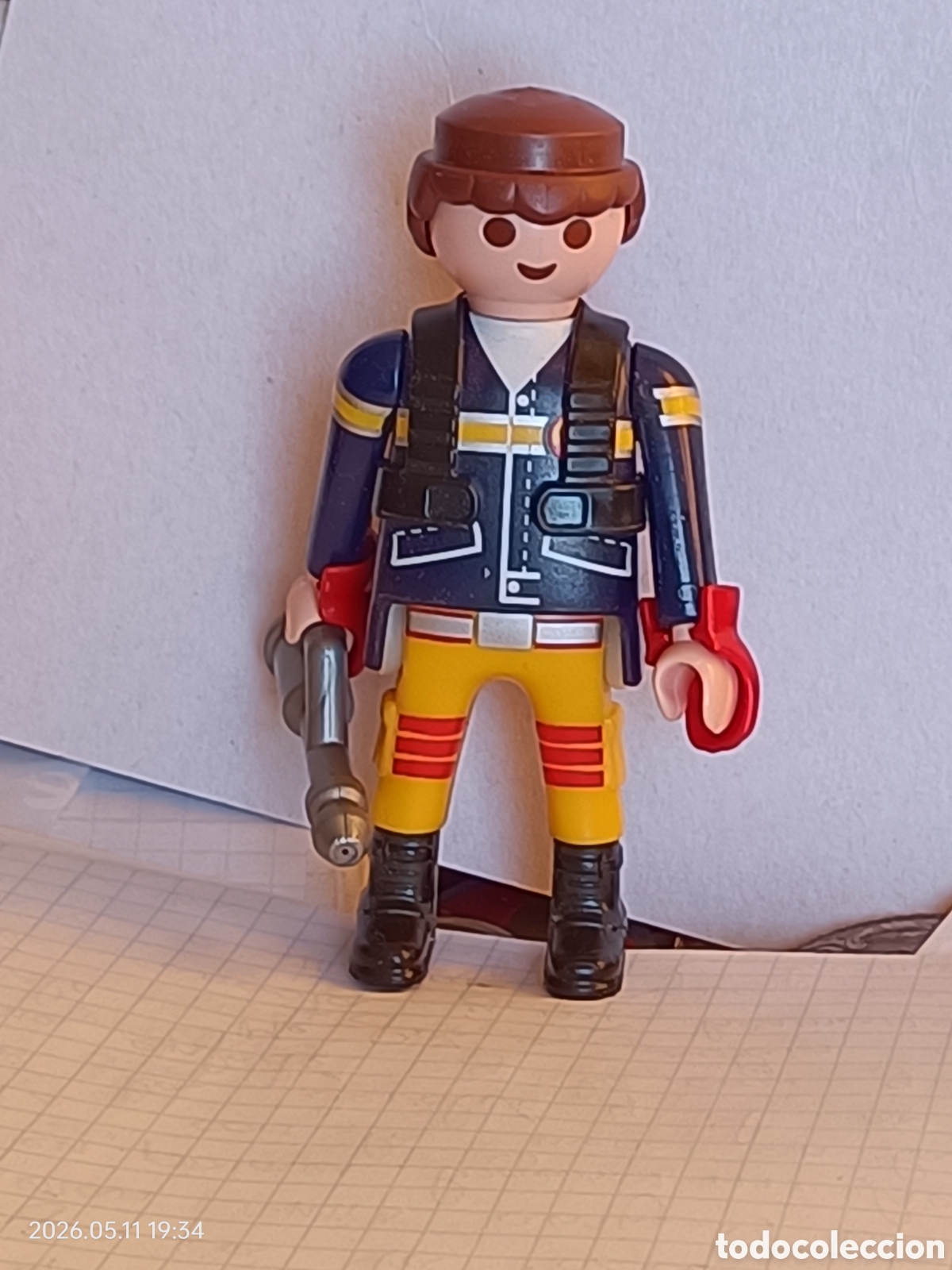 Playmobil: PLAYMOBIL FIGURA BOMBERO