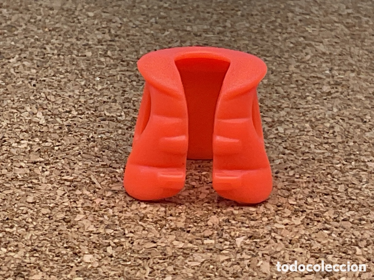 Playmobil: ACCESORIO PLAYMOBIL. CHALECO SALVAVIDAS, BUZO COLOR NARANJA REF NI&Ntilde;OS