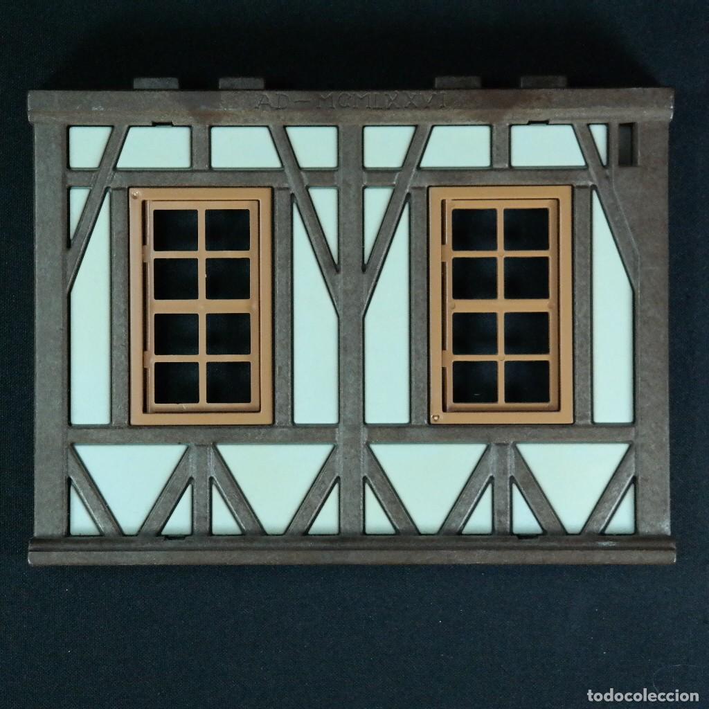 Playmobil: Playmobil pared blanca con 2 ventanas ☼