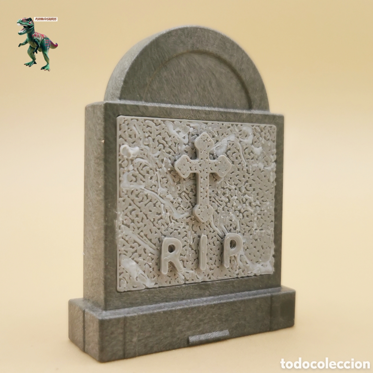 Playmobil: Playmobil lapida para tumba cementerio western oeste medieval victoriano campo santo halloween