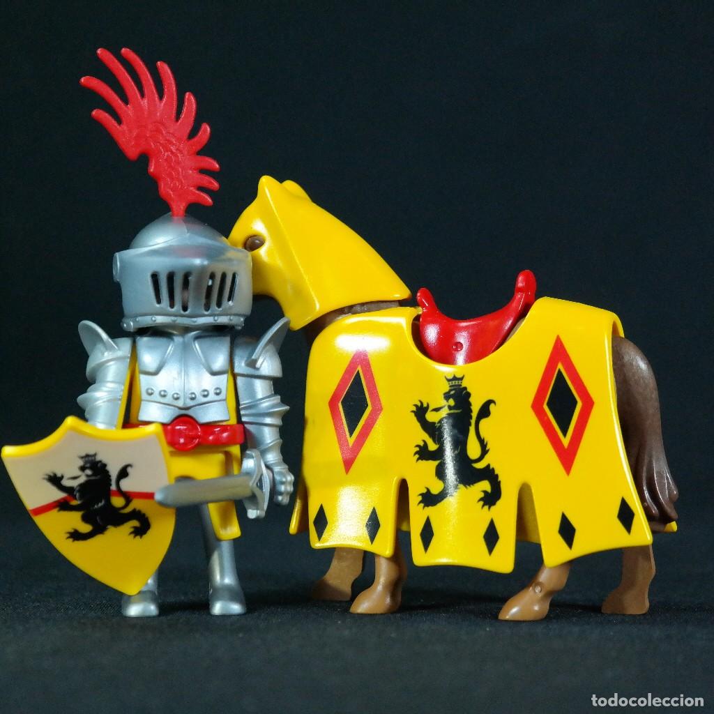 Playmobil: Playmobil caballero de leon con caballo ☼