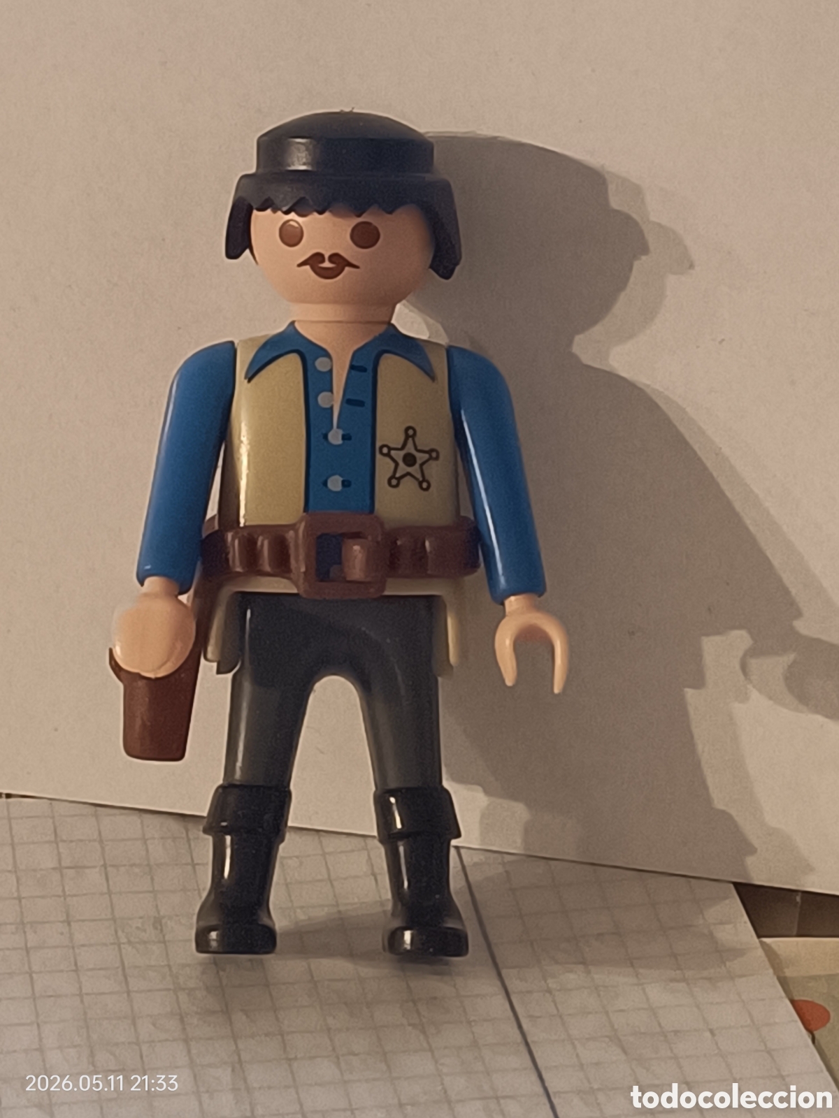 Playmobil: PLAYMOBIL FIGURA OESTE,SHERIF,VAQUERO,CUATRERO,